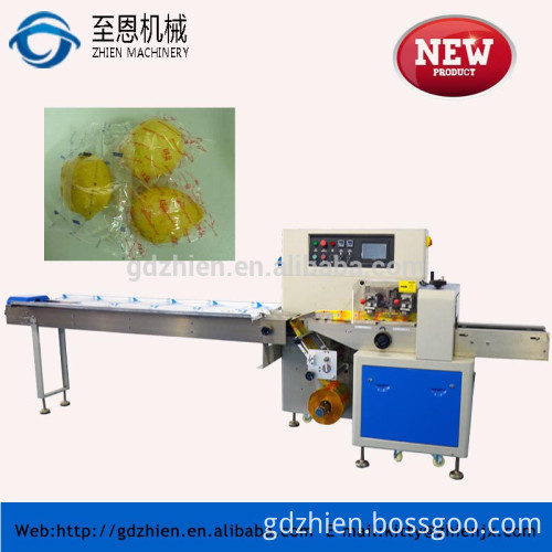 China manufacture fresh fruit and vegetable horizontal packing machine